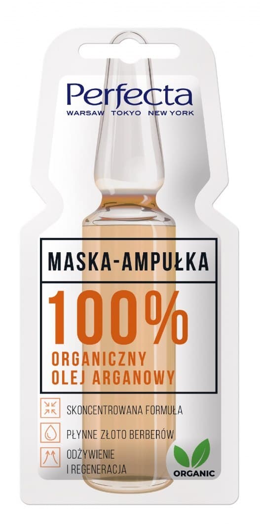

Perfecta Maska - Ampułka 100% Organiczny Olej Arganowy 8ml