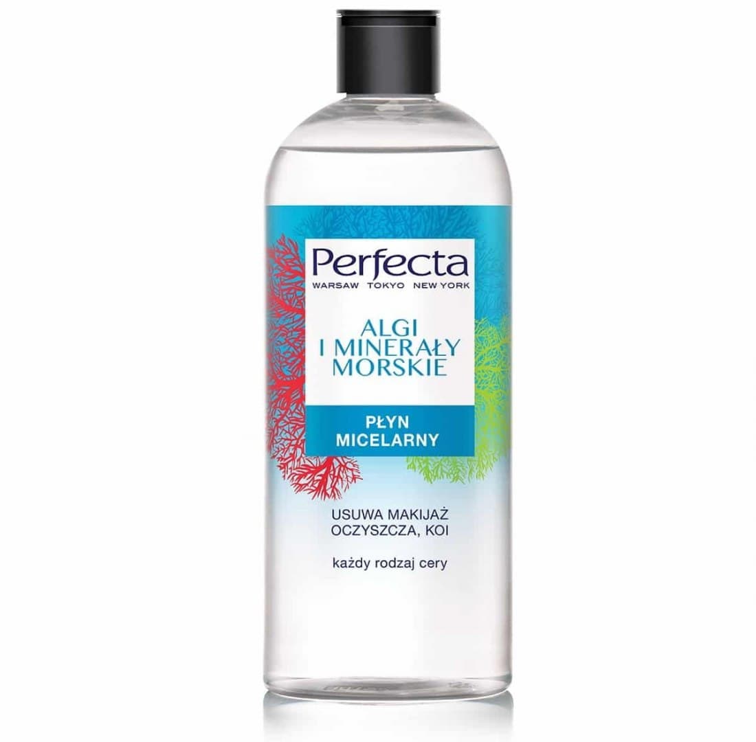 

Perfecta Oczyszczanie Płyn micelarny Algi i Minerały Morskie 400ml