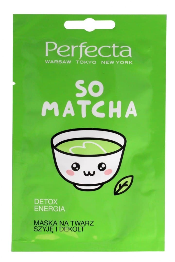 

Perfecta So Matcha Maska na twarz,szyję i dekolt Detox-Energia 10ml