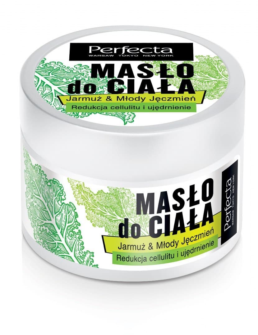 

Perfecta Spa Masło do ciała Jarmuż & Młody Jęczmień - redukcja cellulitu i ujędrnienie 225g