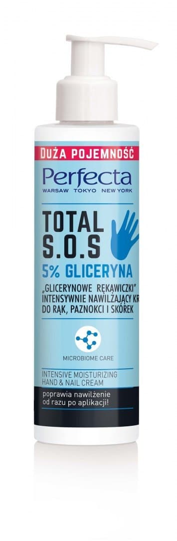 

Perfecta Total S.O.S. Intensywnie nawilżający Krem do rąk "Glicerynowe Rękawiczki" 195ml