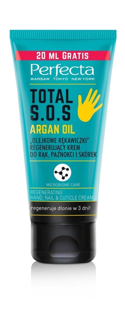 

Perfecta Total S.O.S. Regenerujący Krem do rąk "Olejkowe Rękawiczki" 80ml