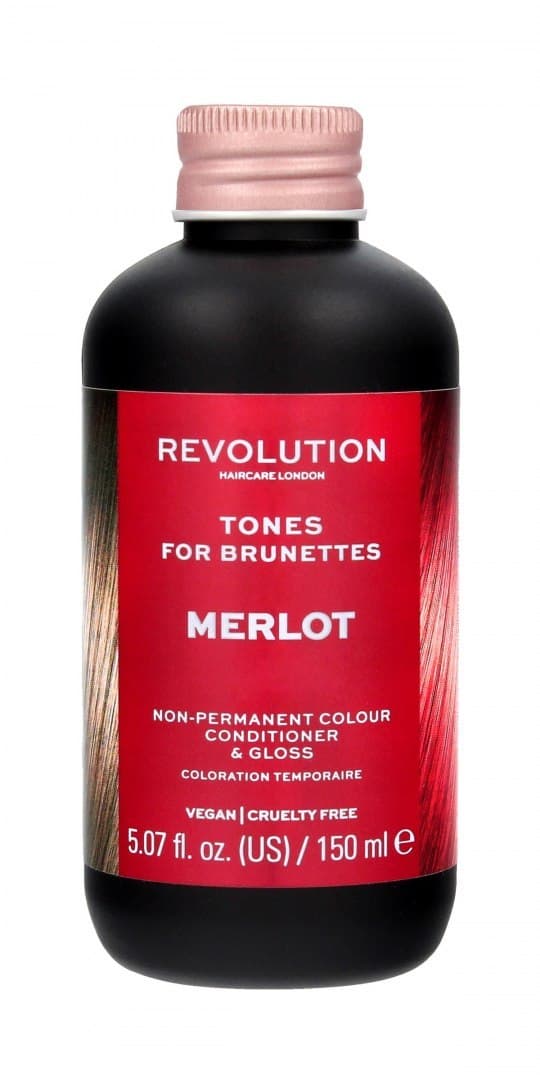 

Revolution Haircare Tones for Brunettes Farba tonująca do włosów ciemnych - Merlot 150ml