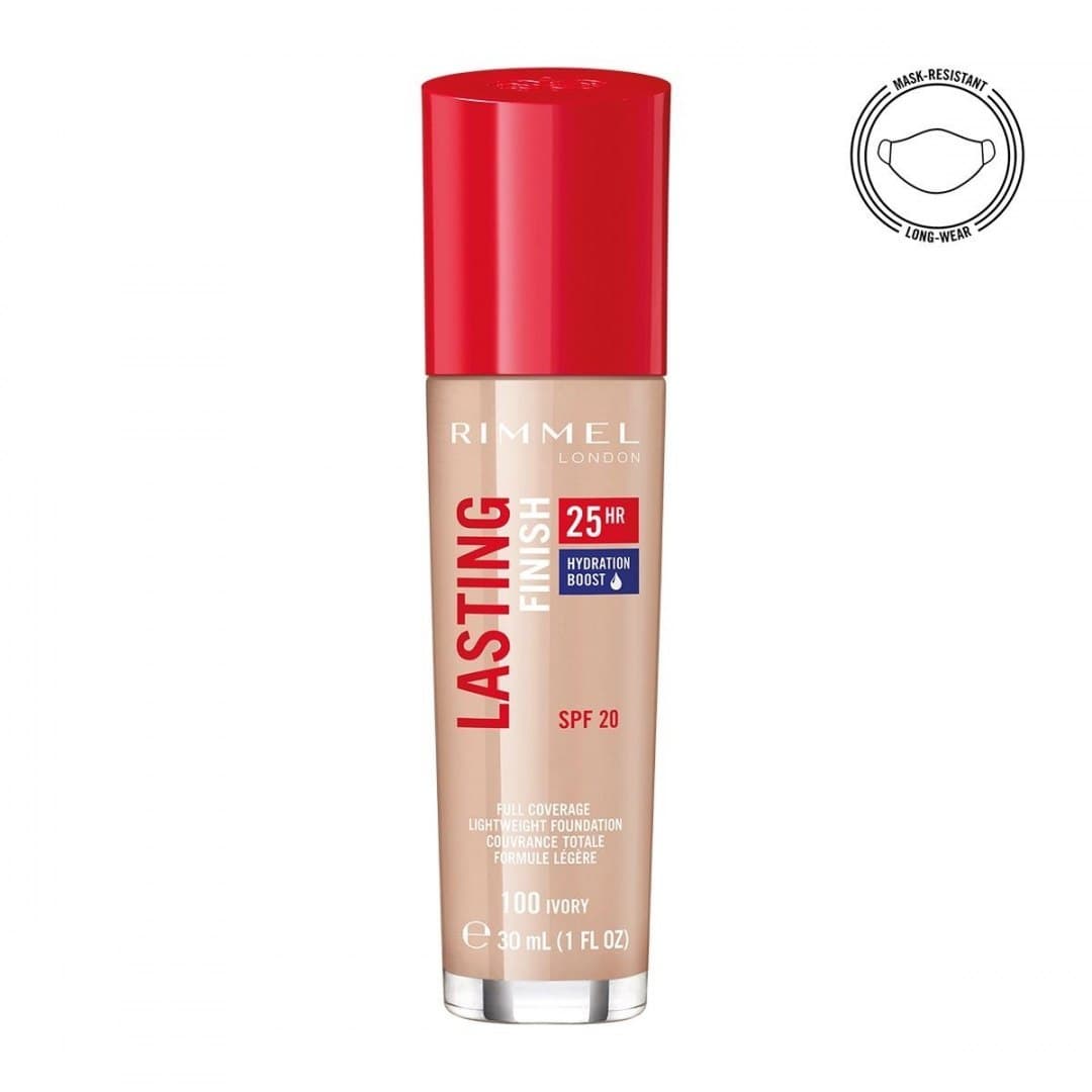 

Rimmel Podkład Lasting Finish 25HR nr 100 Ivory 30ml