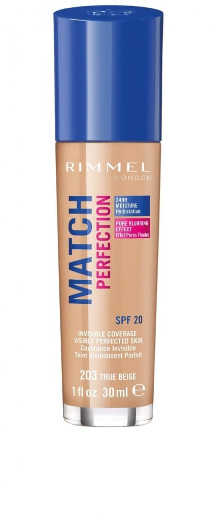 

Rimmel Podkład Match Perfection nr 203 True Beige 30ml