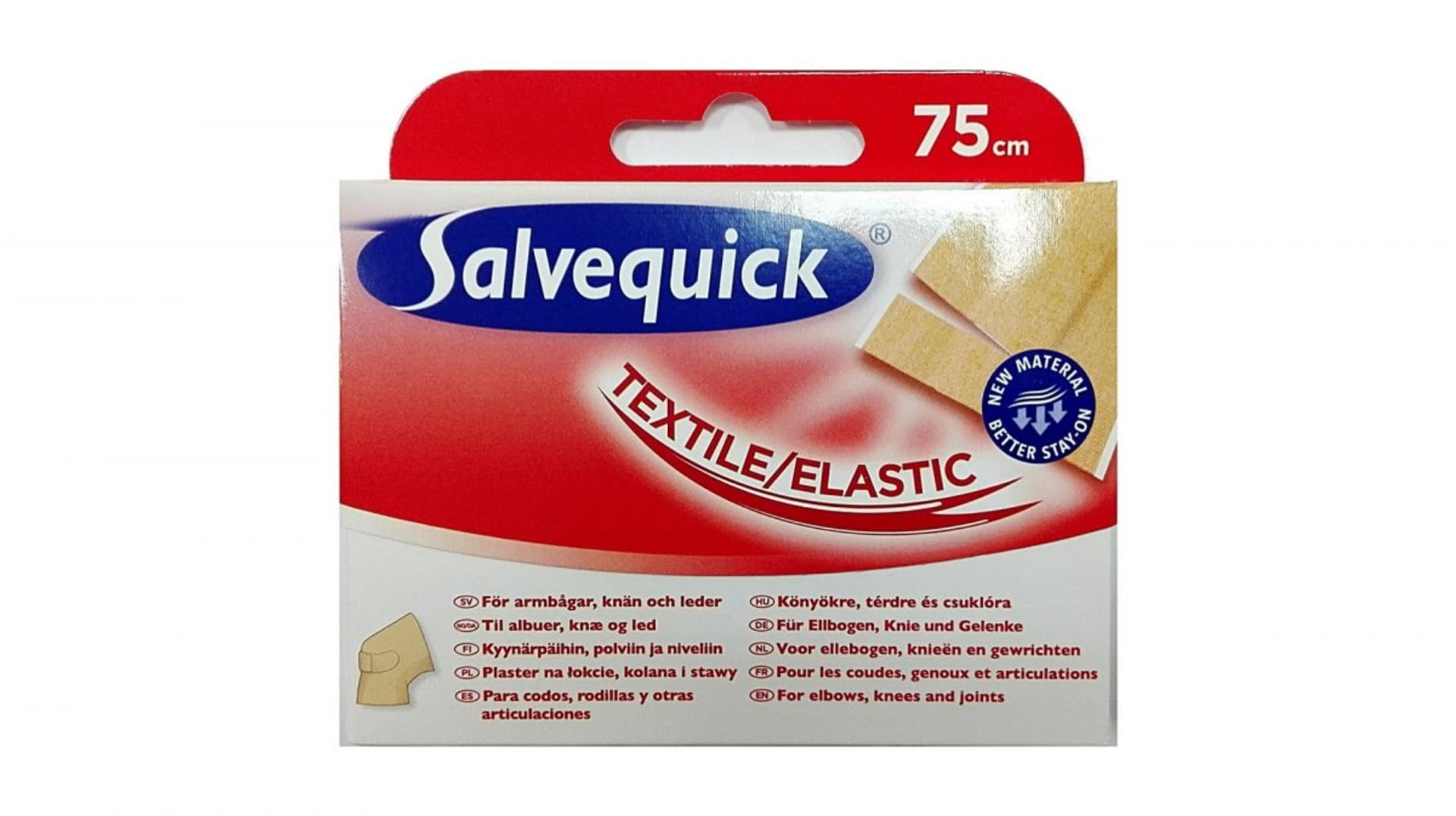 

Salvequick Plastry Textile do cięcia 75cm 1szt