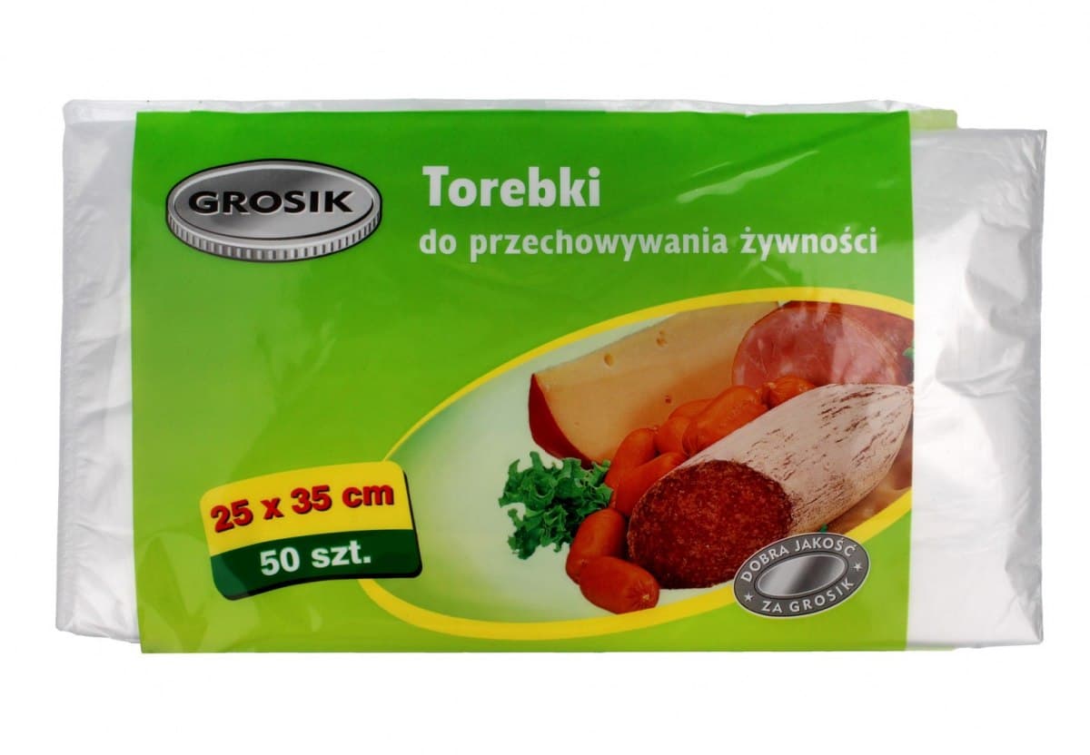 

Sarantis Jan Niezbędny Grosik Torebki do przechowywania żywności 25x35cm 1op.-50szt