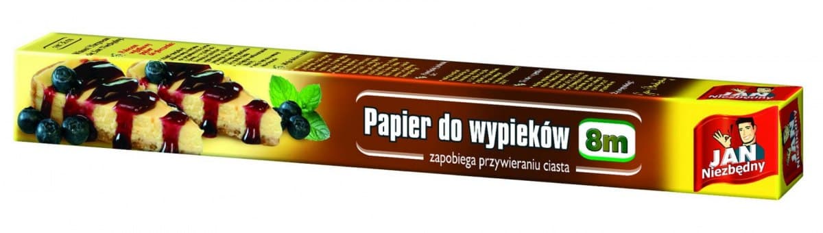 

Sarantis Jan Niezbędny Papier do wypieków 8m