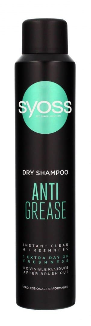 

Schwarzkopf Syoss Anti-Greasse Szampon suchy do włosów przetłuszczających się 200ml