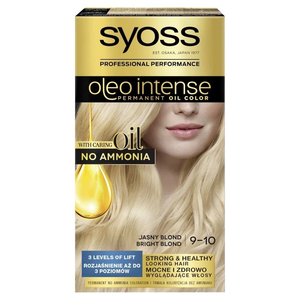 

Schwarzkopf Syoss Farba do włosów Oleo 9-10 jasny blond 1op.