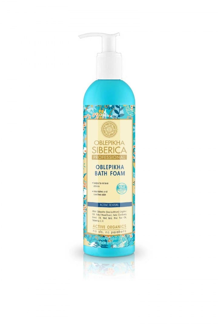 

Siberica Oblepikha Professional Pianka do kąpieli aktywnie odżywiająca 550ml
