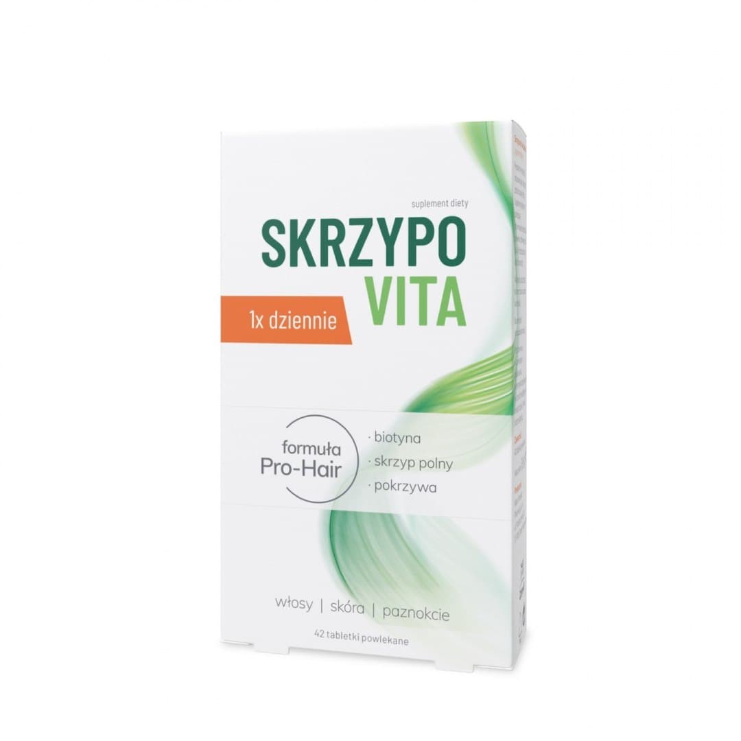 

Skrzypovita Formuła Pro-Hair 1 x dziennie - suplement diety 1 op -42 tabl.