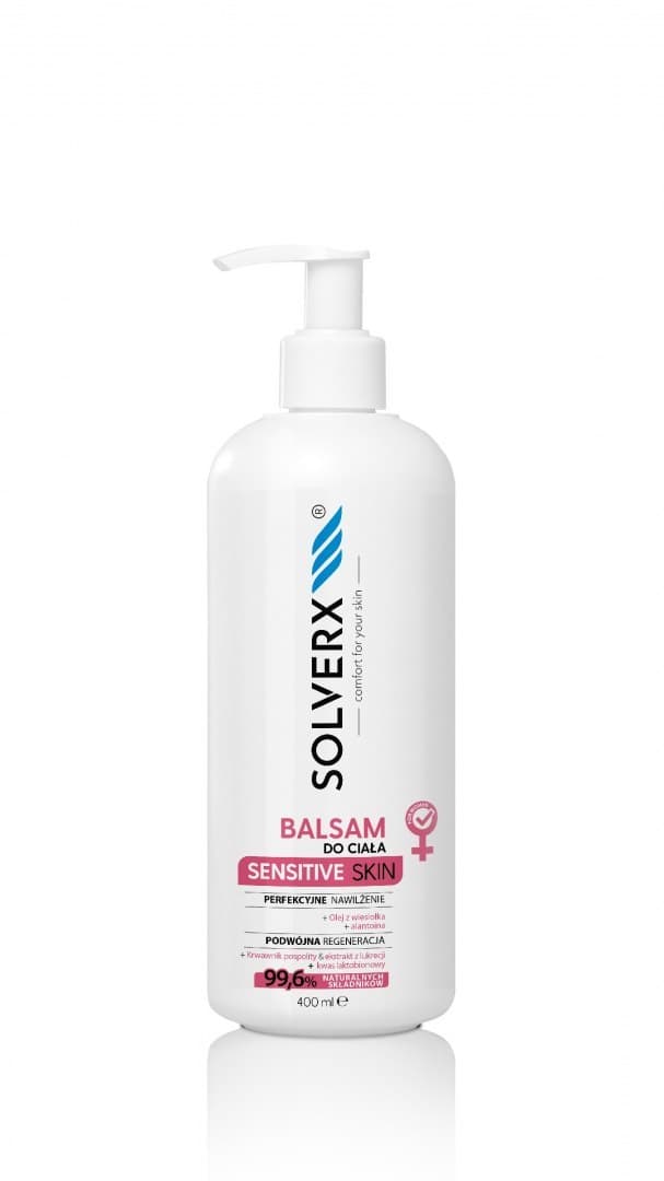 

SOLVERX Balsam do ciała SENSITIVE SKIN dla kobiet 400ml