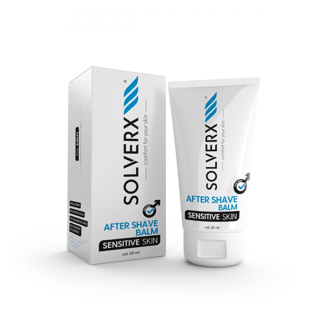 

SOLVERX After Shave SENSITIVE SKIN For Men 50ml