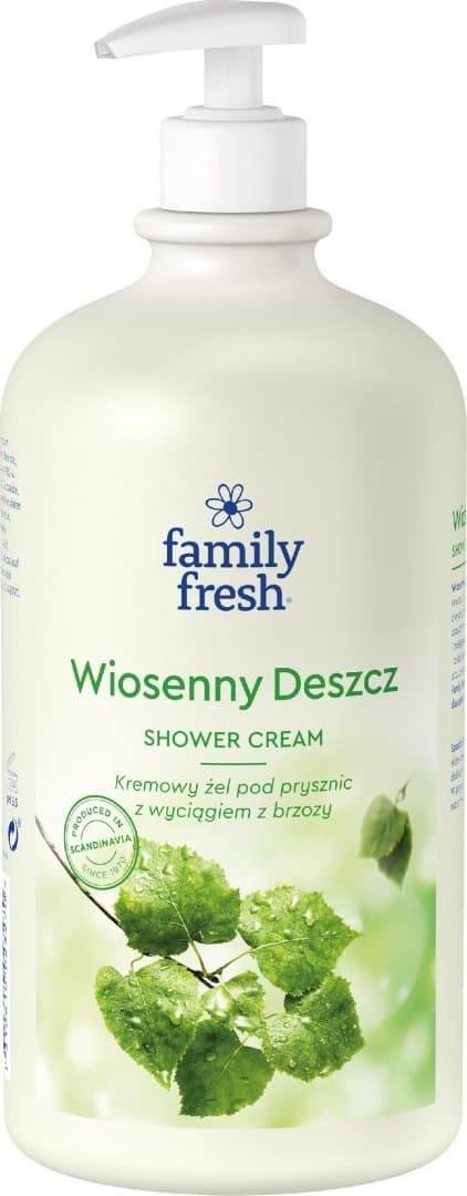 

Soraya Family Fresh Żel pod prysznic kremowy Wiosenny Deszcz 1000ml
