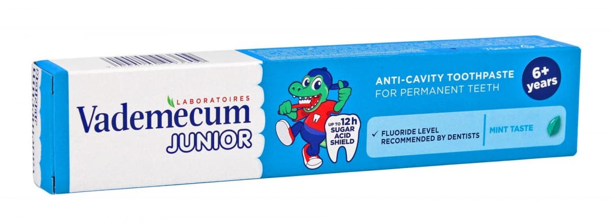 

Vademecum Junior 6+ Pasta do zębów Spearmint 75ml
