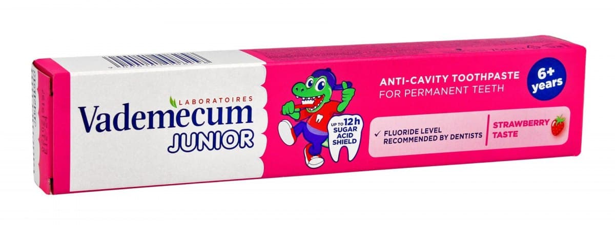 

Vademecum Junior 6+ Pasta do zębów Strawberry 75ml