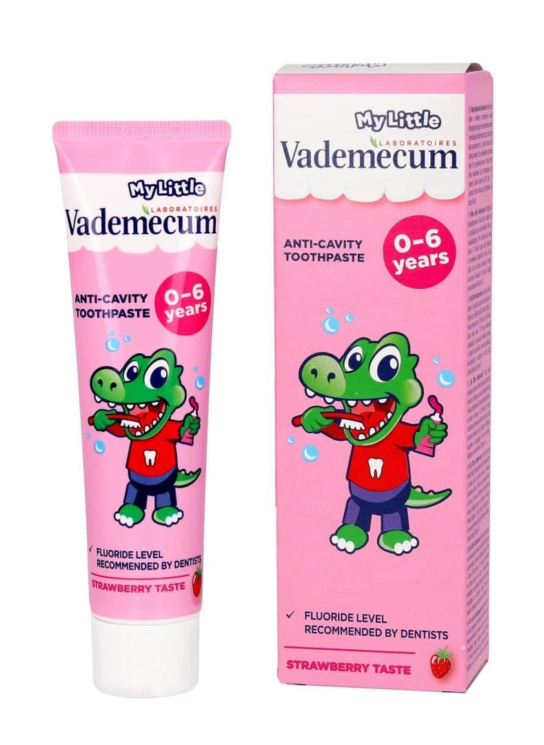 

Vademecum Junior Pasta do zębów dla dzieci 0-6 Truskawka 50ml