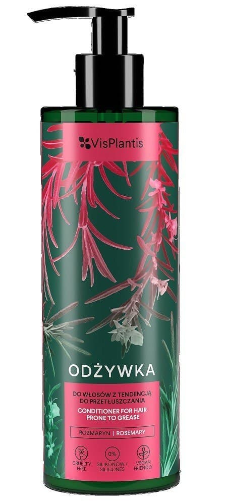 

Vis Plantis Herbal Vital Care Odżywka do włosów z tendencją do przetłuszczania (rozmaryn-ostropest-melisa) 400ml