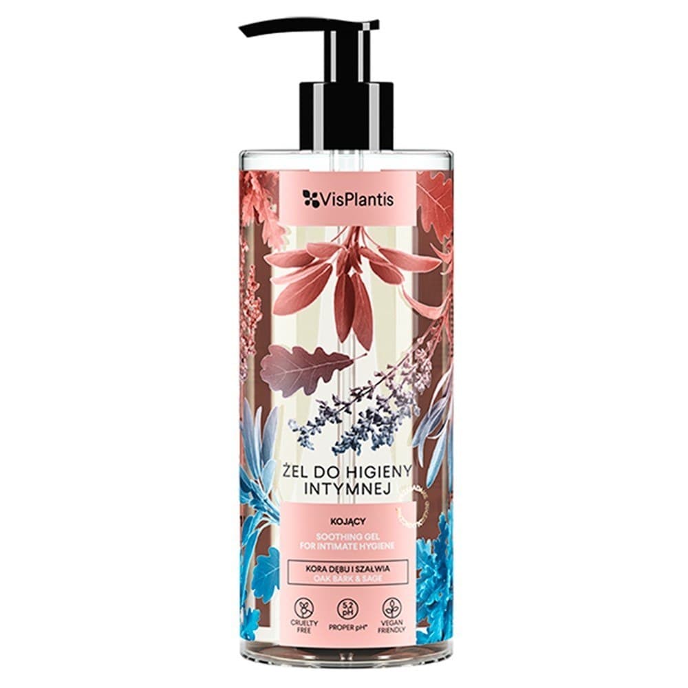 

Vis Plantis - żel do higieny intymnej, kora dębu i szałwia, 300ml