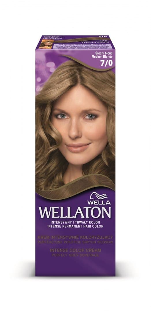 

Wella Wellaton Krem intensywnie koloryzujący nr 7/0 Średni Blond 1op.