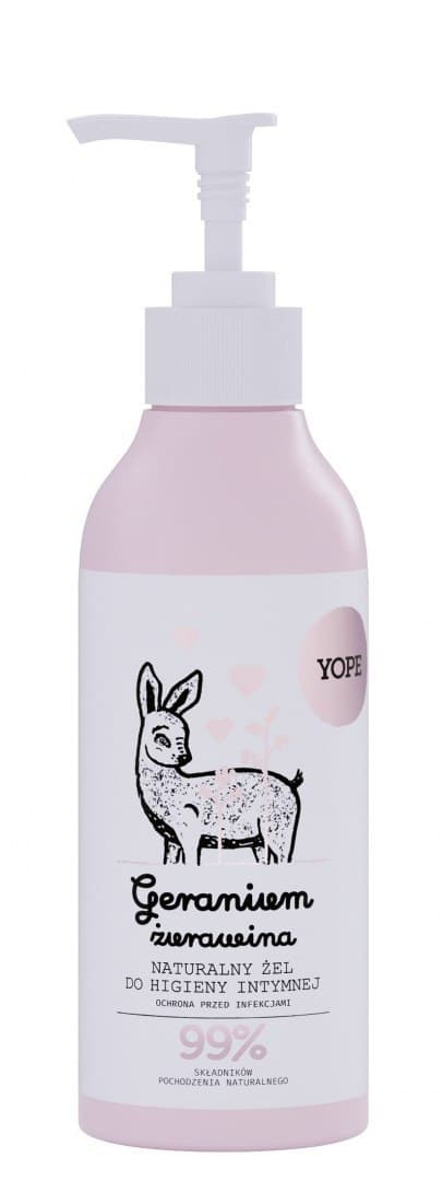 

Yope Żel Do Higieny Intymnej Dla Dzieci Geranium i Żurawina