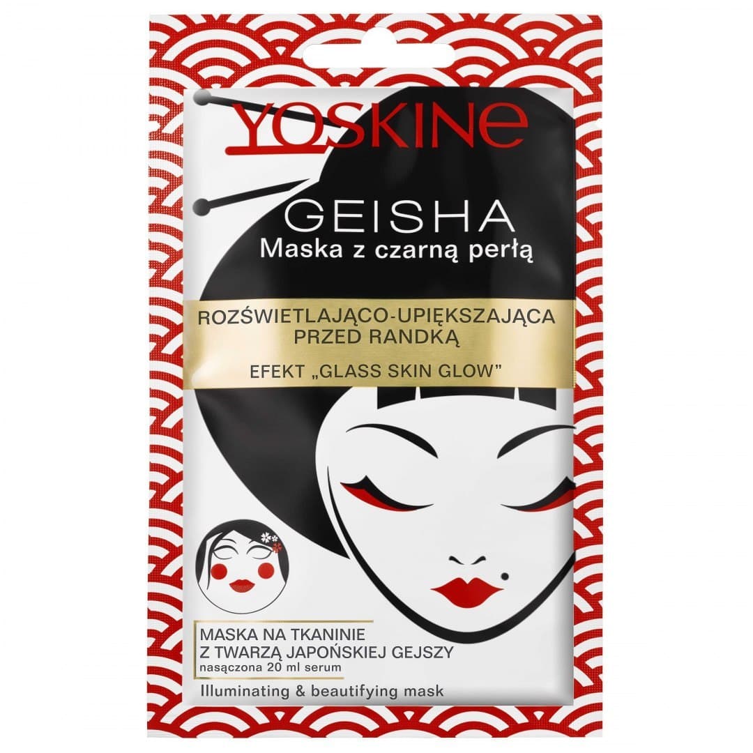 

DAX*YOSKINE GEISHA MASK Czarna Perła
