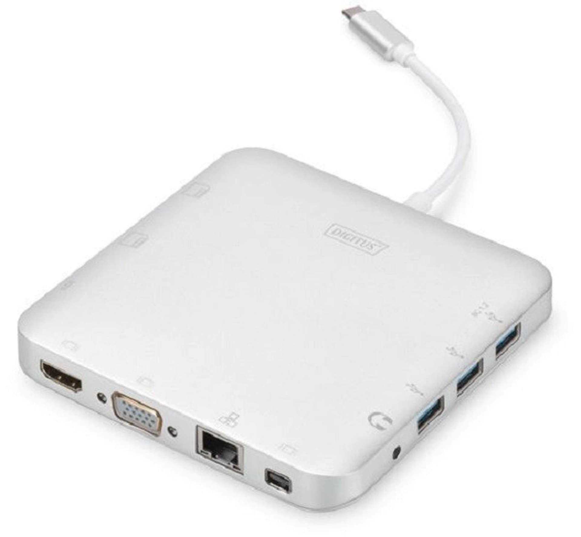 

DIGITUS DA-70863 Biały USB Typ C