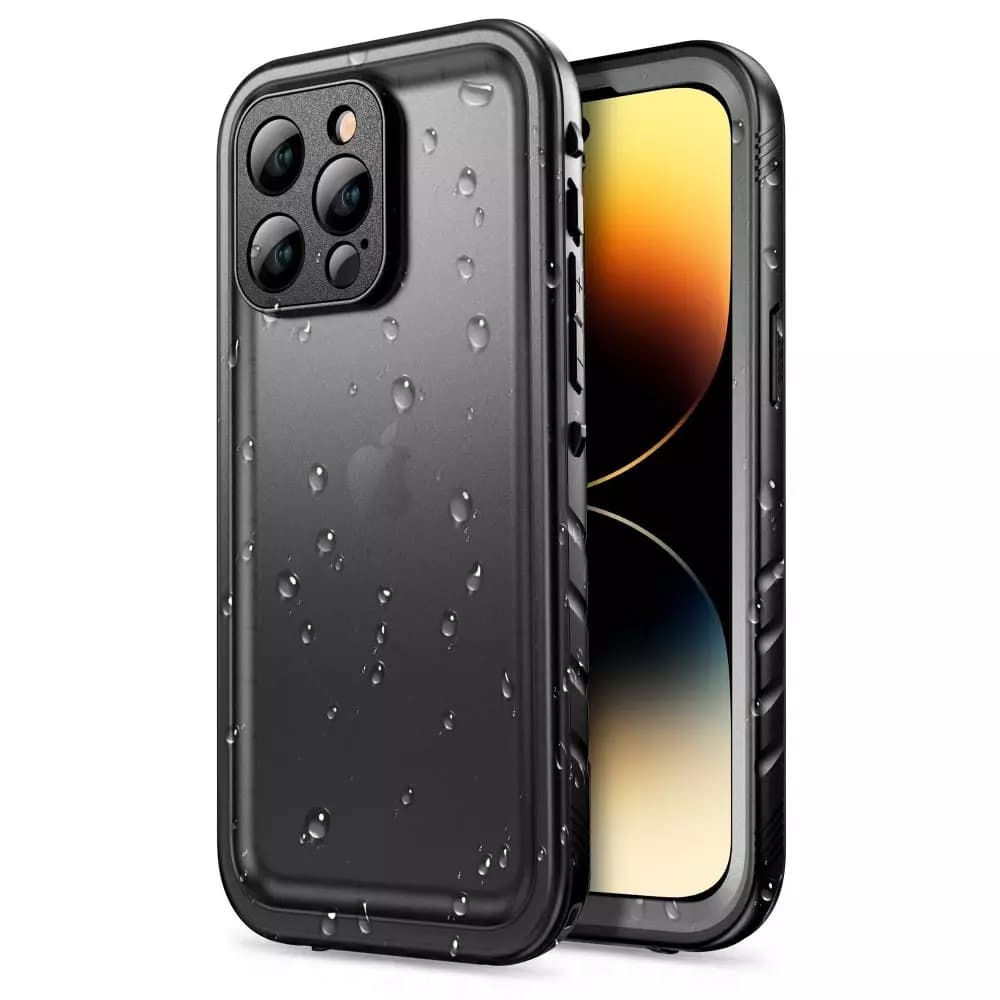 

Etui wodoodporne ShellBox IP68 do Apple iPhone 14 Pro Max Black