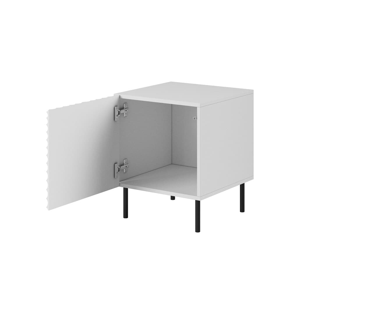 

Szafka nocna HOLE 2szt. 44x40,5xH53,5 biały mat