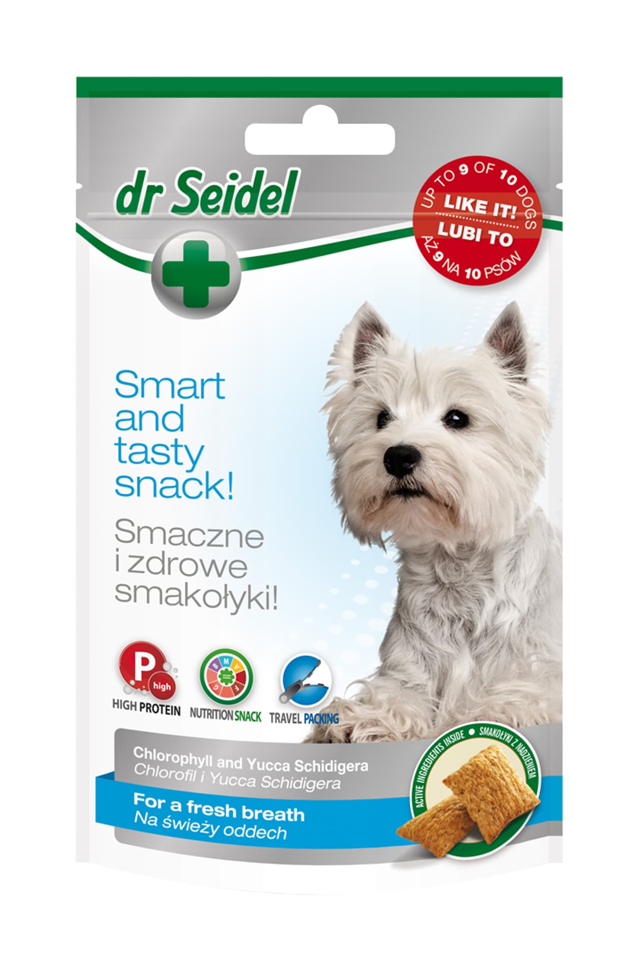 

DR Seidel Smakołyki na świeży oddech dla psa 90G