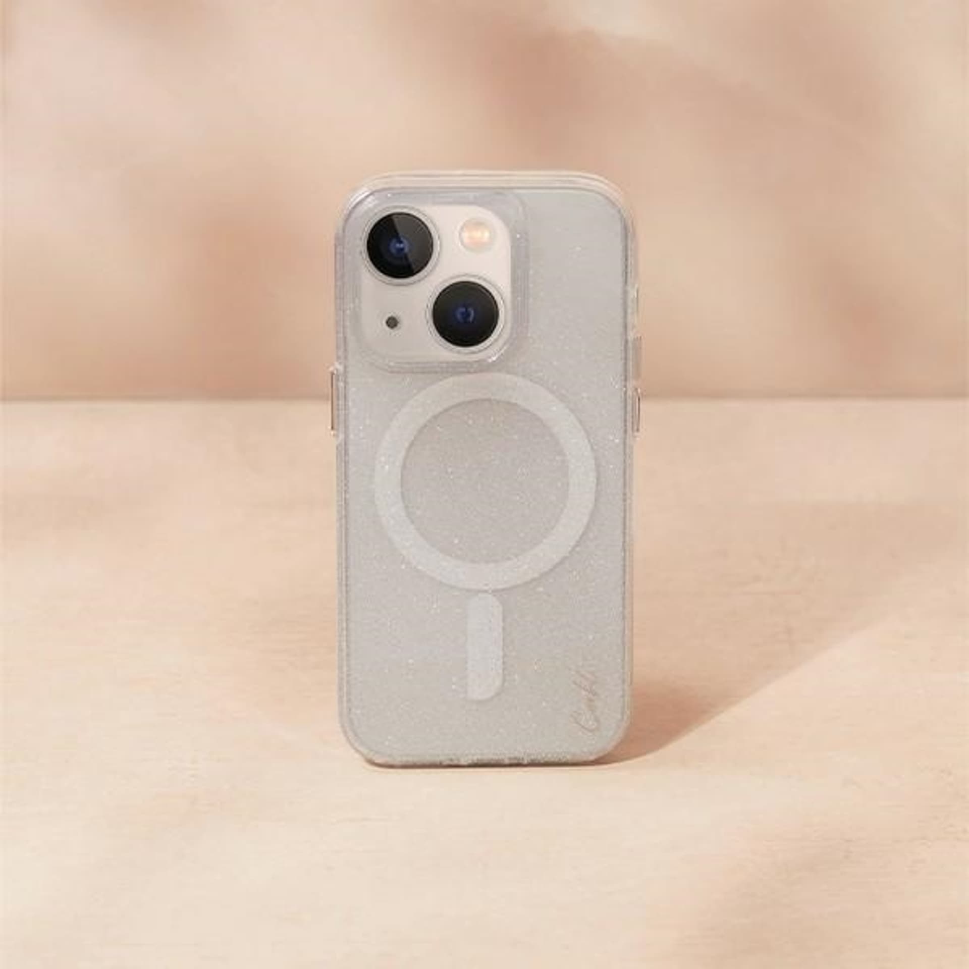 

UNIQ etui Coehl Lumino iPhone 14 Plus 6,7" srebrny/sparkling silver