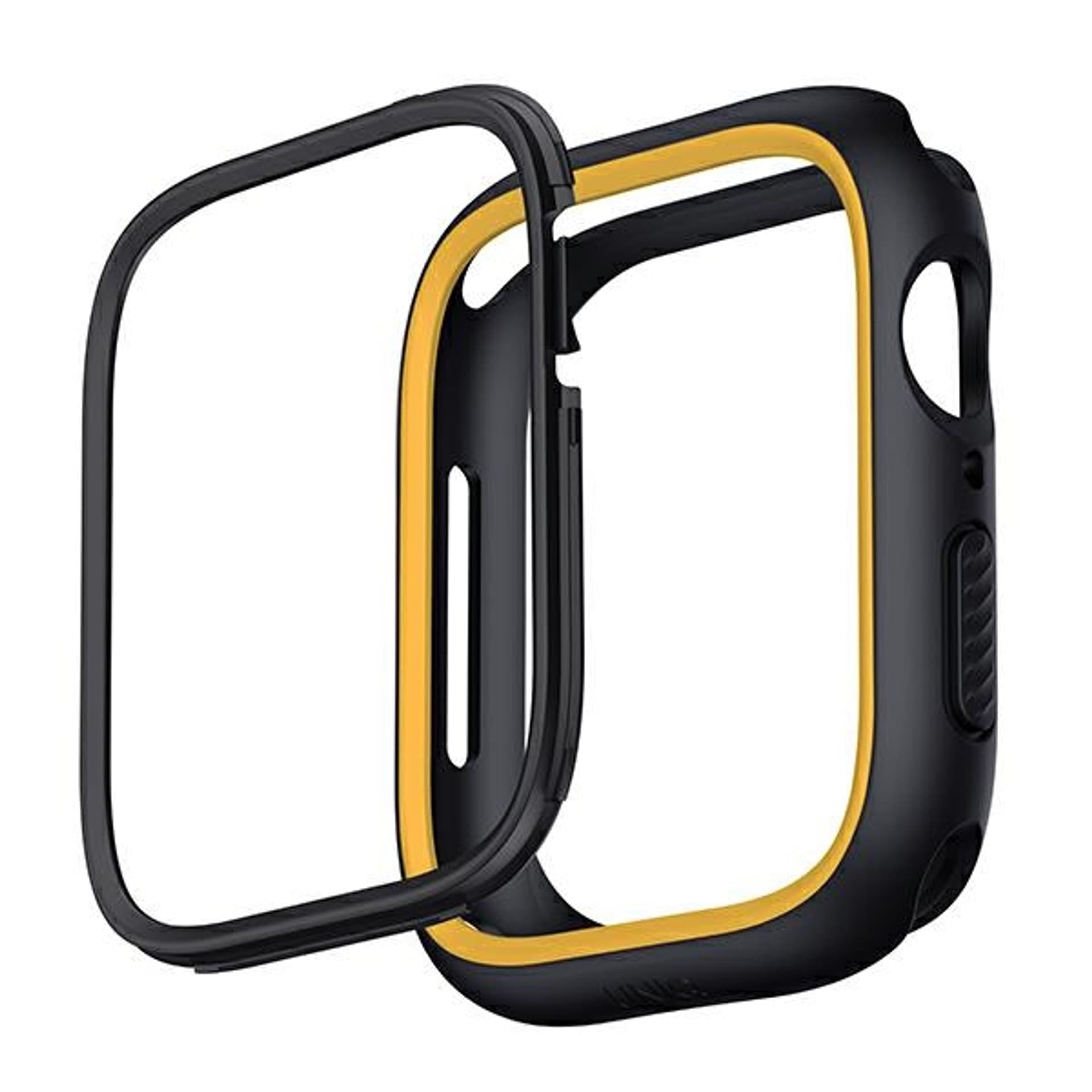 

UNIQ etui Moduo Apple Watch Series 4/5/6/7/8/SE 40/41mm czarny-musztardowy/midnight-mustard