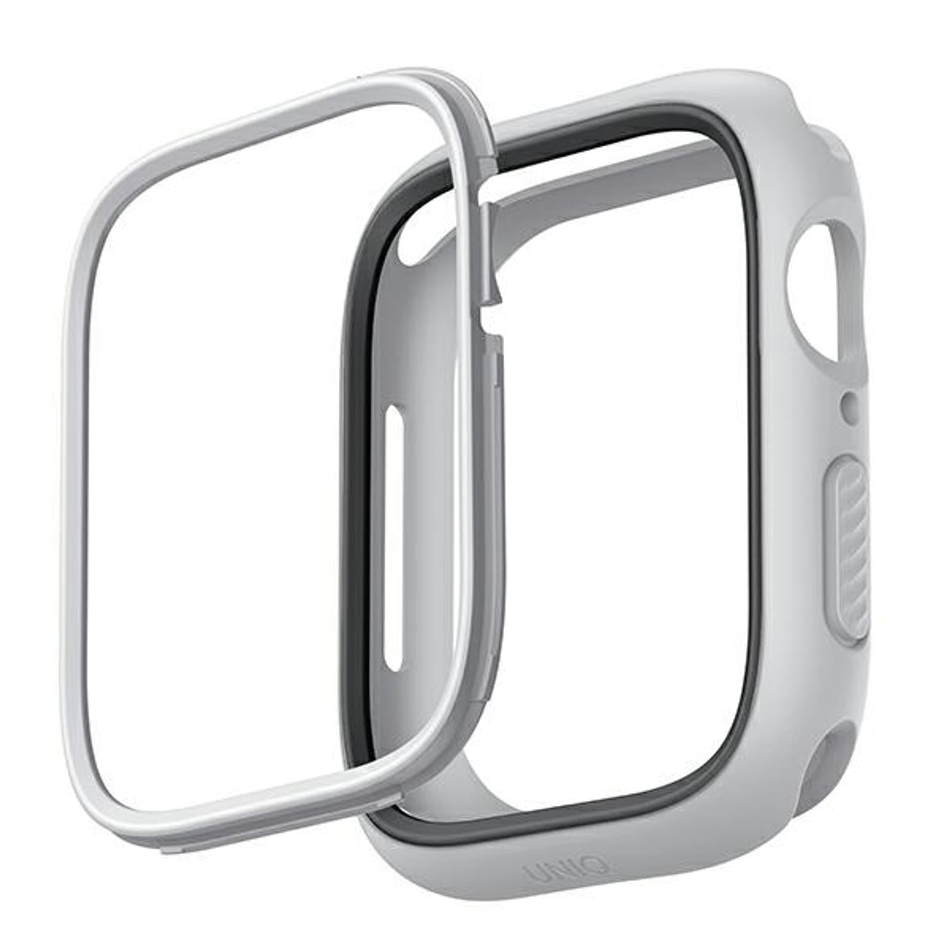 

UNIQ etui Moduo Apple Watch Series 4/5/6/7/8/SE 44/45mm kredowy-szary/chalk-grey