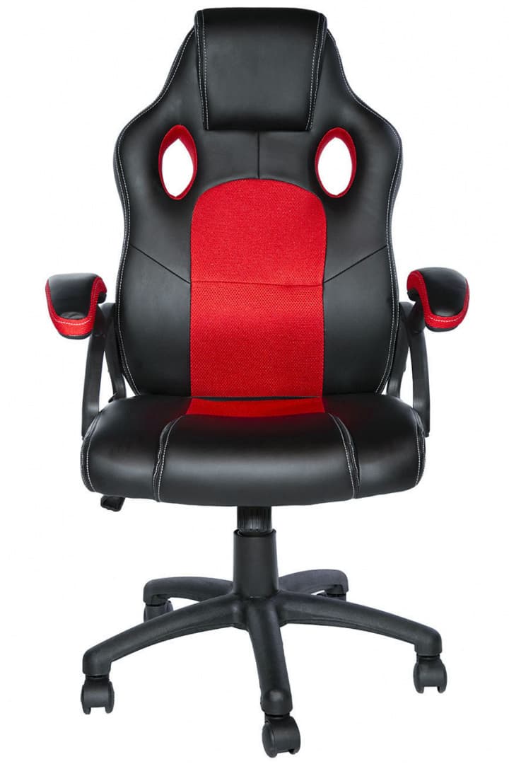 

Fotel obrotowy do biurka CARRERA L RED PU