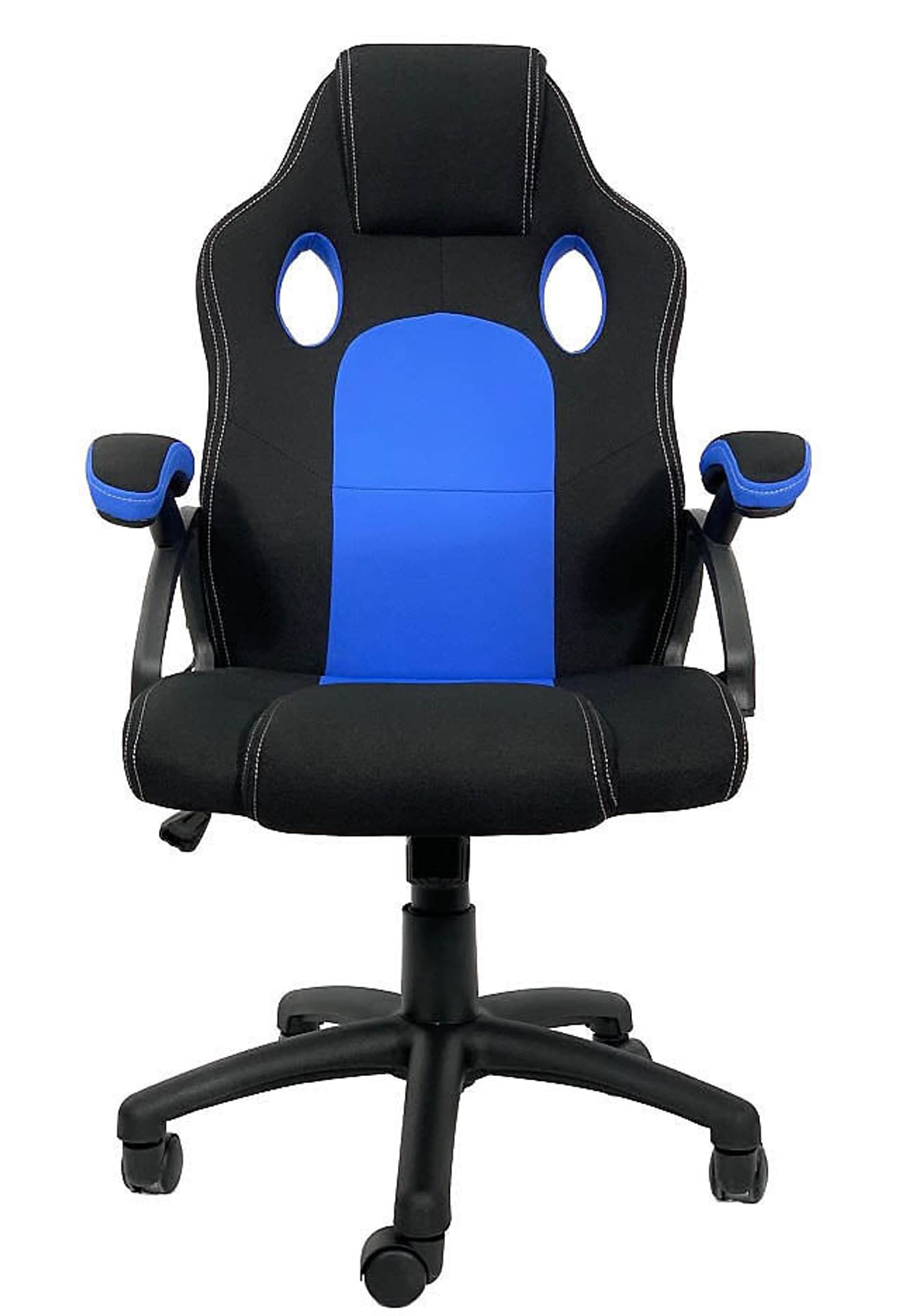 

Fotel obrotowy do biurka CARRERA L BLUE FABRIC