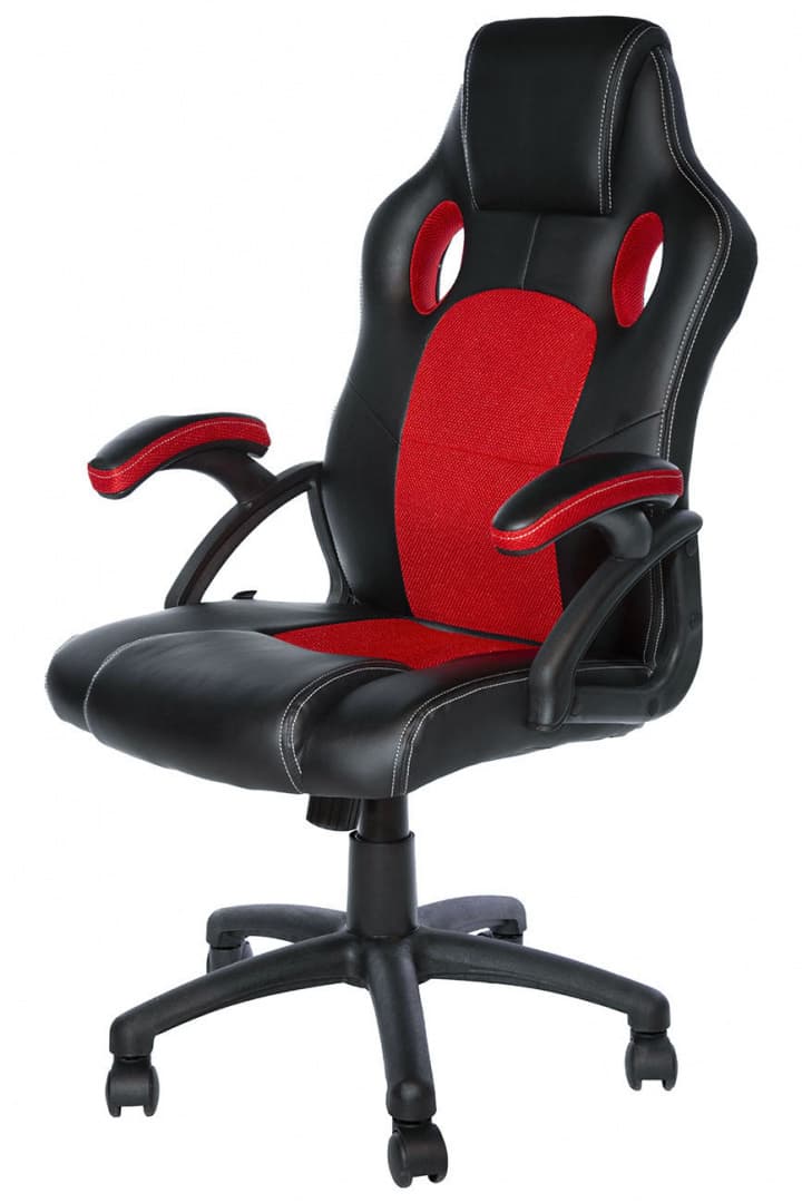 

..Fotel obrotowy do biurka CARRERA M ST RED PU