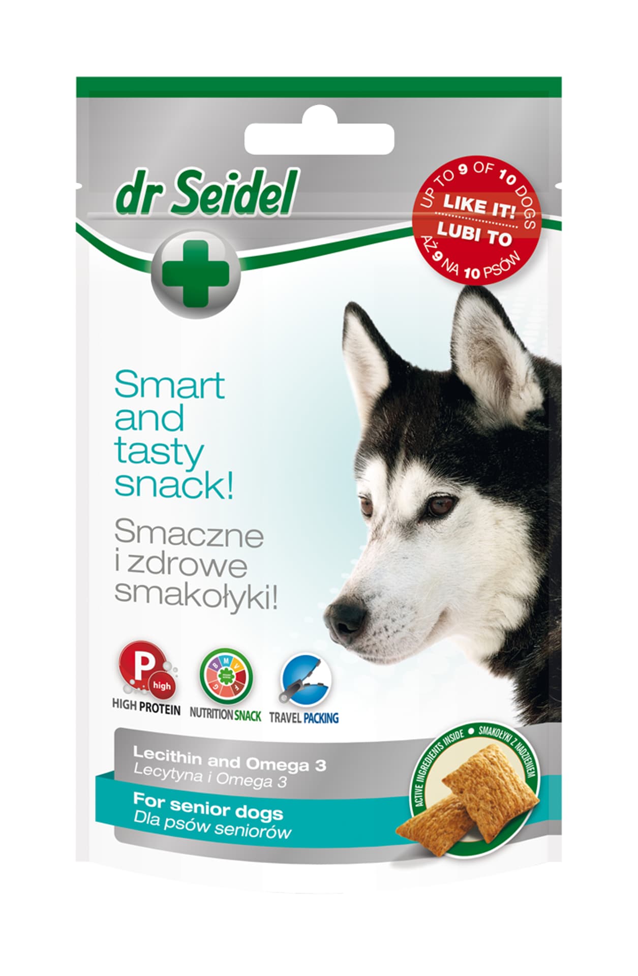

Dr Seidel Smakołyki dla Psów seniorów 90 g
