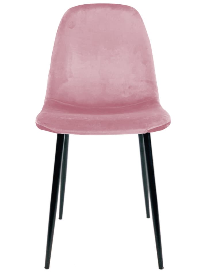 

Krzesło tapicerowane GIULIA VELVET PINK