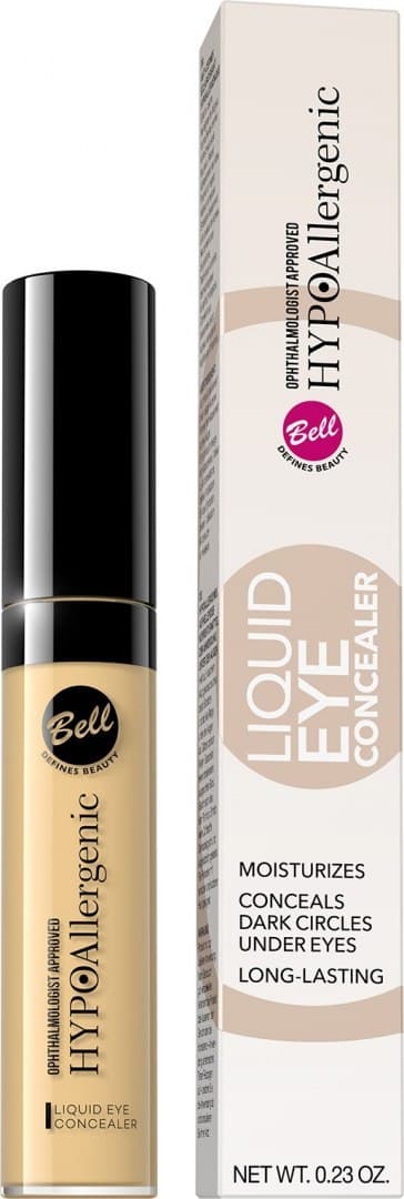

Bell Hypoallergenic Korektor rozświetlający pod oczy nr 04 Lightening Banana 6.5g