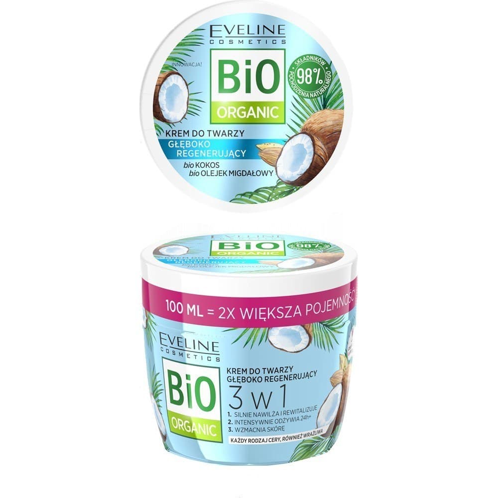 

Eveline Bio Organic Krem Do Twarzy Regenerujący Kokos