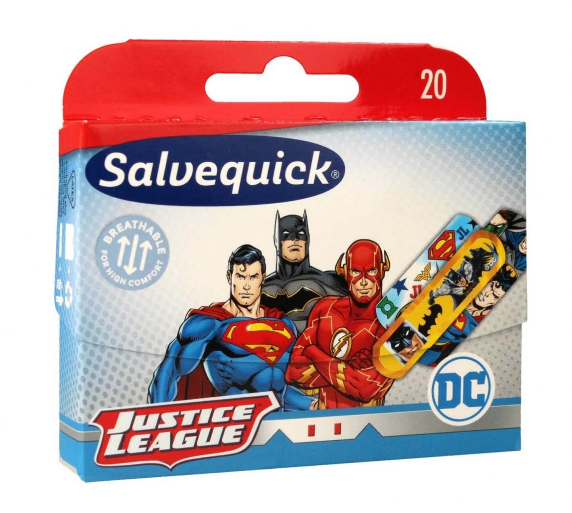 

Salvequick Plastry Justice League 1op.-20szt