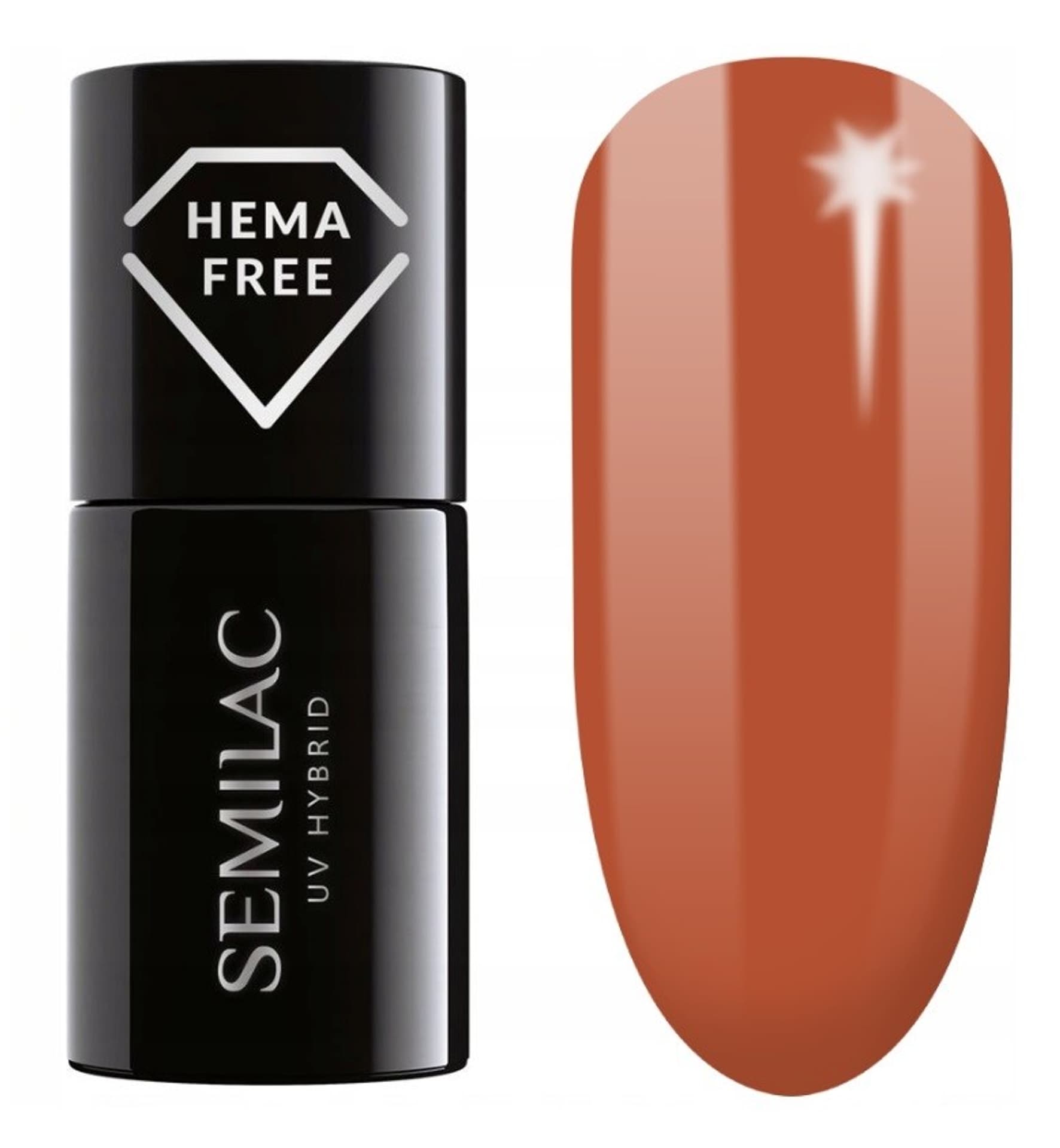 

SEMILAC Lakier hybrydowy 417 Safari Sunset (HEMA free) 7ml