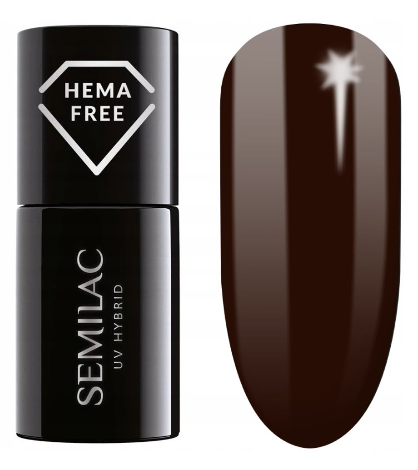 

SEMILAC Lakier hybrydowy 419 Wooden Brown (HEMA free) 7ml