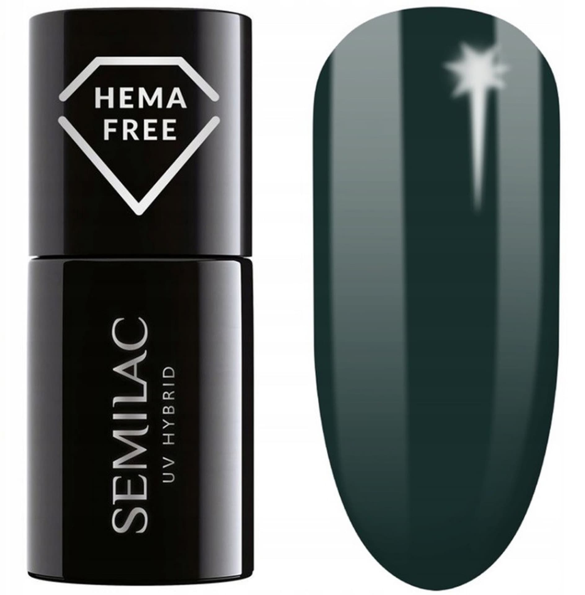 

SEMILAC Lakier hybrydowy 422 Deep Forest Green (HEMA free) 7ml