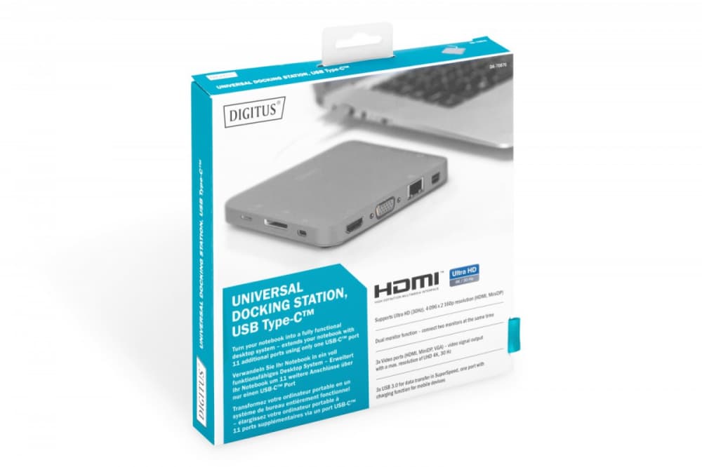 

DIGITUS DA-70876 Szary USB