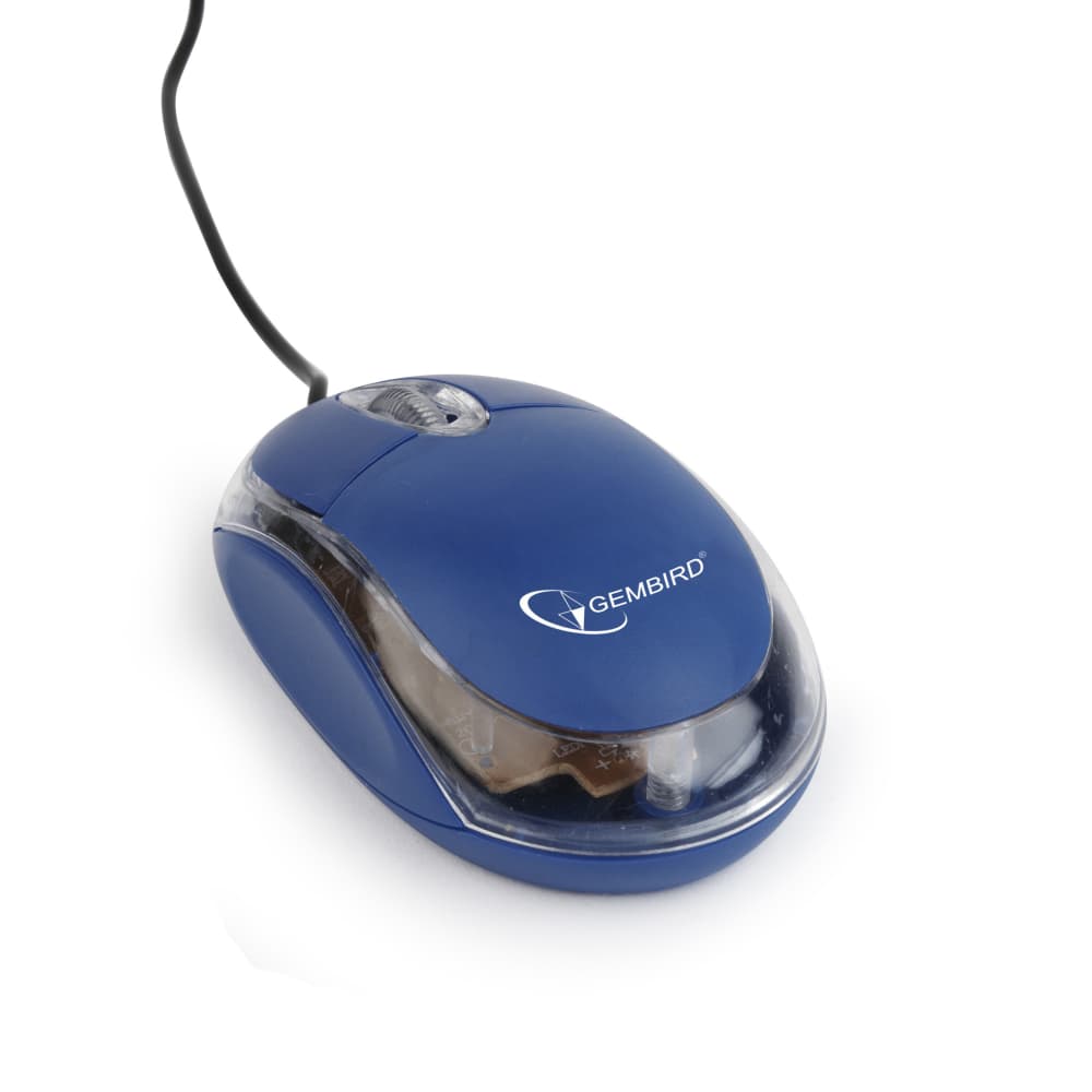 

Mysz Przewodowa GEMBIRD MUS-U-01-BT Niebieski MUS-U-01-BT