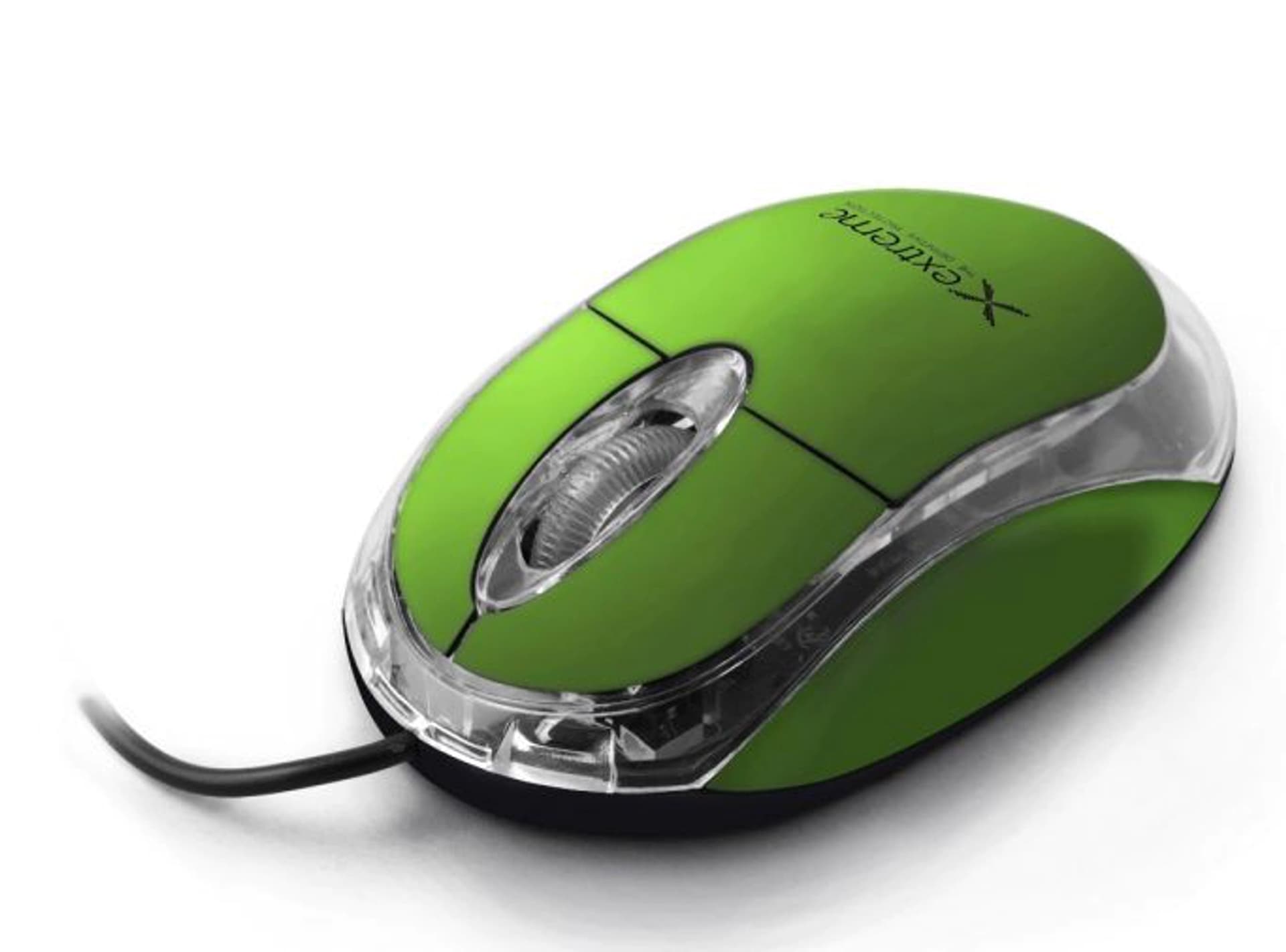 

XM102G Mysz przewodowa 3D optyczna USB Camille zielona Extreme