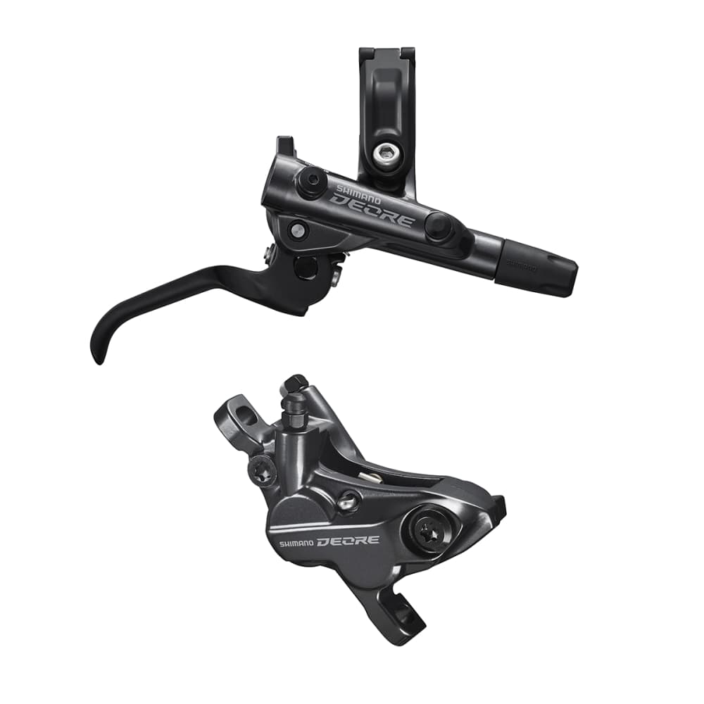 

Hamulec tarczowy tylny Shimano Deore BR-M6120 1700 mm, okł. metaliczne D02S