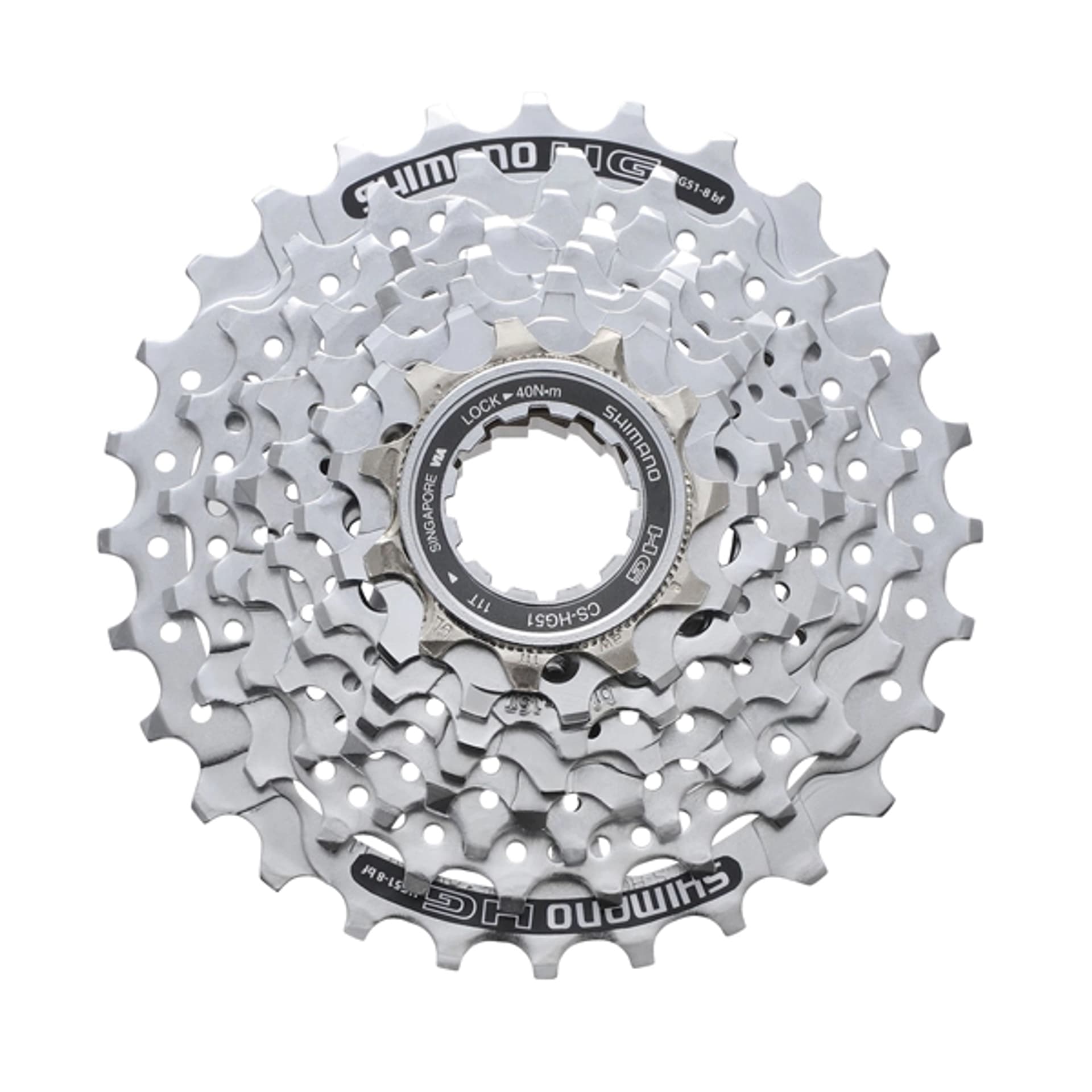 

Kaseta 8 rzędowa Shimano Alivio CS-HG51 11-32T